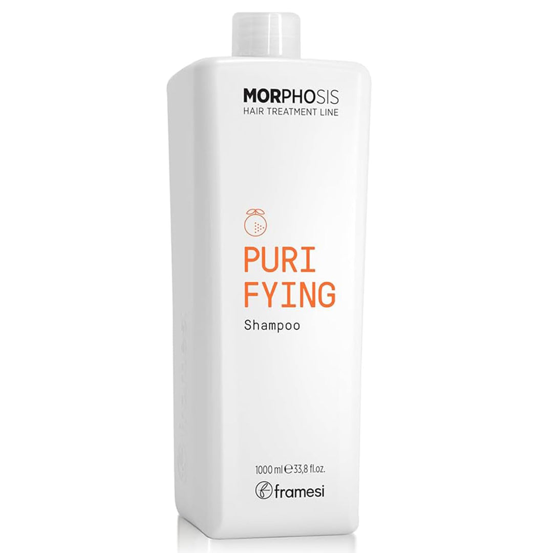 Framesi | New Morphosis Hair Treatment Line | Purifying Shampoo 1000 ml | Für Kopfhaut mit Schuppen