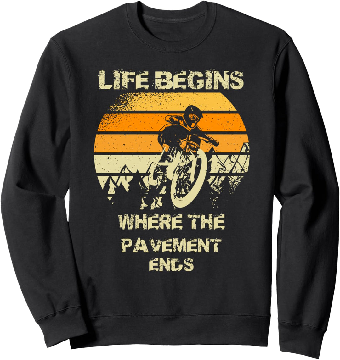 Mountainbike Mountain Bike Fahrrad Zubehör MTB Mountainbike Sweatshirt