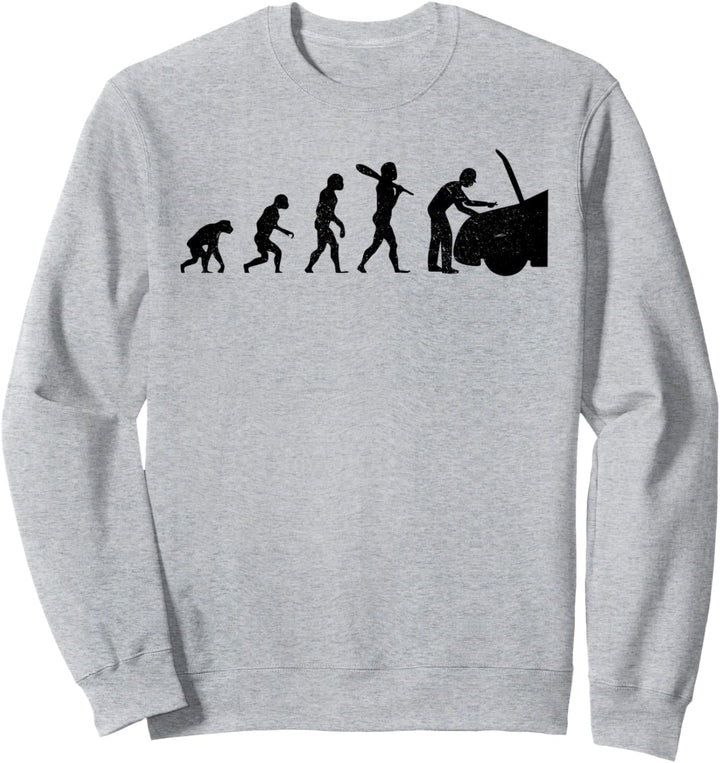 Funny Evolution - Auto Mechaniker - Tuning Sweatshirt