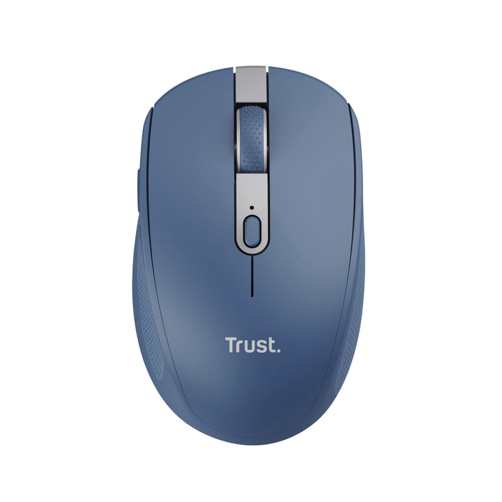 Trust Ozaa Leise Kabellose Maus Bluetooth + 2.4GHz, Kompakte Mehrgeräte Funkmaus, 60% Recyclingkunst