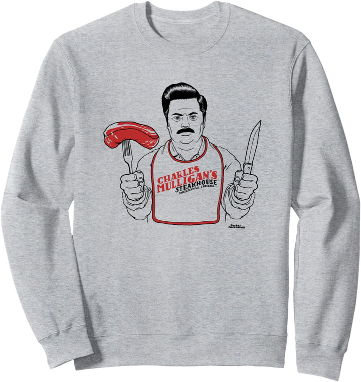 Parks & Recreation Ron Swanson bei Mulligans Sweatshirt