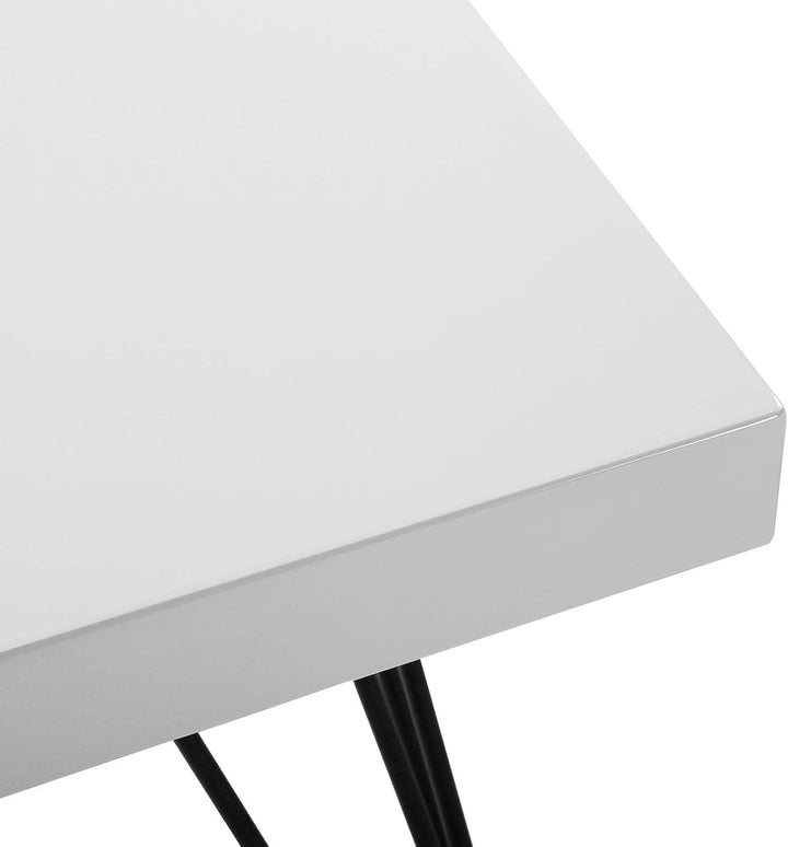 Versa Denver Beistelltisch für das Wohnzimmer, Schlafzimmer oder die Küche. Moderner, niedriger Tisc