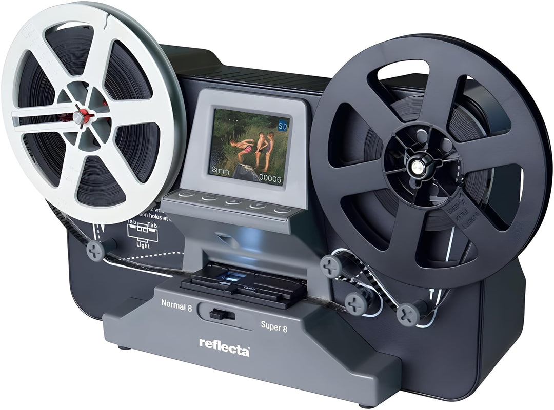 Reflecta Film Scanner Super 8 – Normal 8 | Film Digitalisieren in HD | Kein Computer Erforderlich |