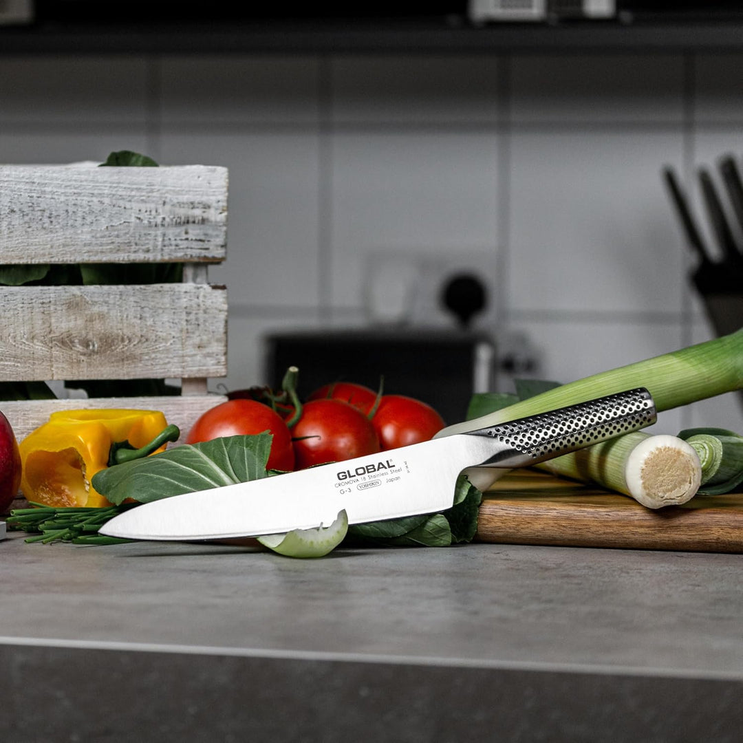 Global Fleischmesser / Tranchiermesser 21 cm