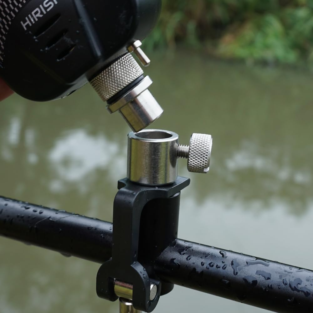 Hirisi Tackle 4 x Karpfenangeln Schnellwechsel Verbinder für Rod Pod Edelstahl