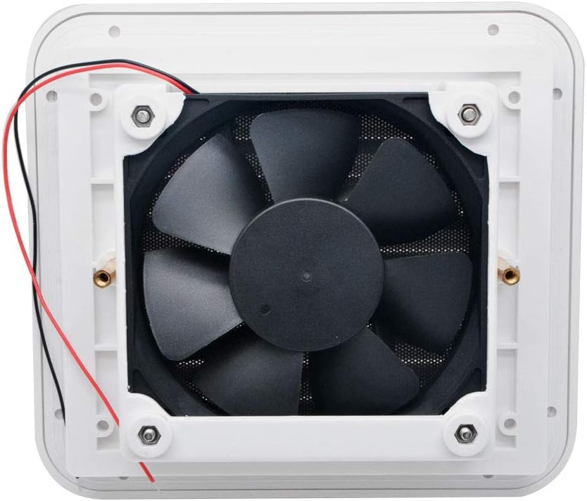 TOTMOX RV Einweg-Staubdichter Lüfter, 12 V für Wohnwagen und Wohnmobile (A0672-02 Starker Wind)