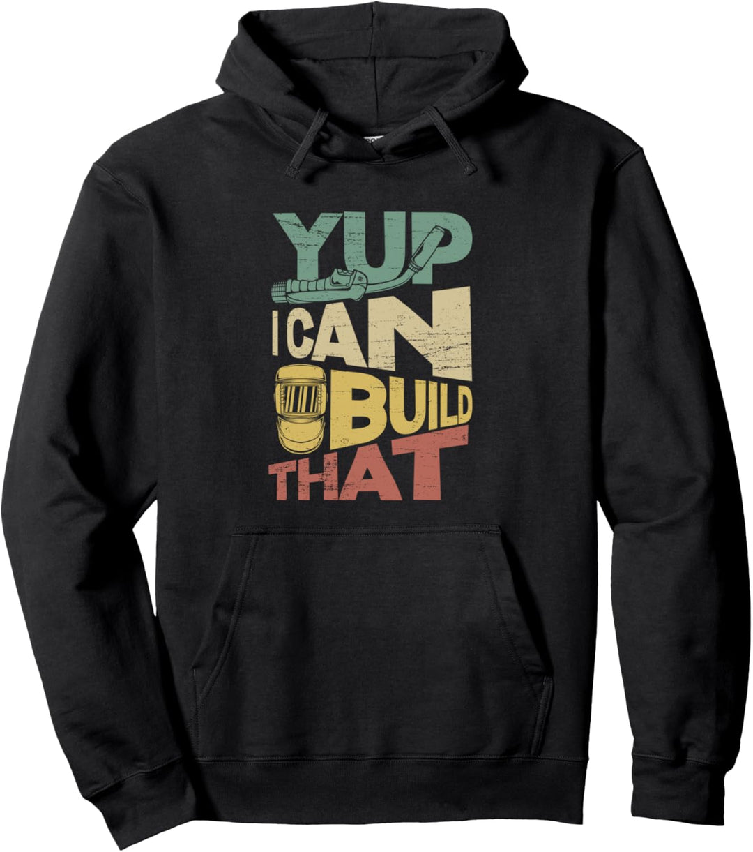 Kesselbauer ja ich kann das bauen Pullover Hoodie