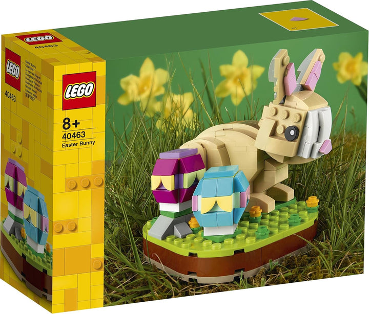 LEGO 40463 Osterhase Spielzeug zu Ostern zum Basteln für Kinder, ideal als Ostergeschenk oder Osterd