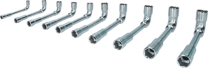 BRILLIANT TOOLS BT015100 Doppel-Steckschlüssel-Satz, 10-tlg [Powered by KS TOOLS] 10-tlg. Satz, 10-t