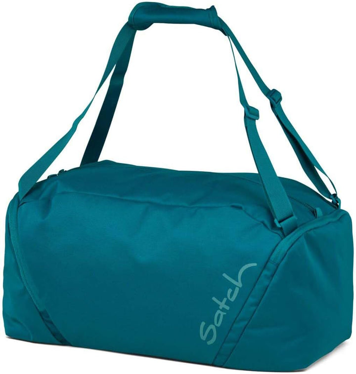 Satch Match Schulrucksack Set 3tlg. inkl. Schlamperbox und Sporttasche Deep Petrol, Deep Petrol