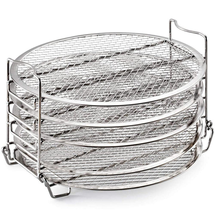 Lseqow Dehydrator Rack Dehydrator Stand,304 Stainless Steel Dehydrating Rack,Grill Stand Air Fryer K