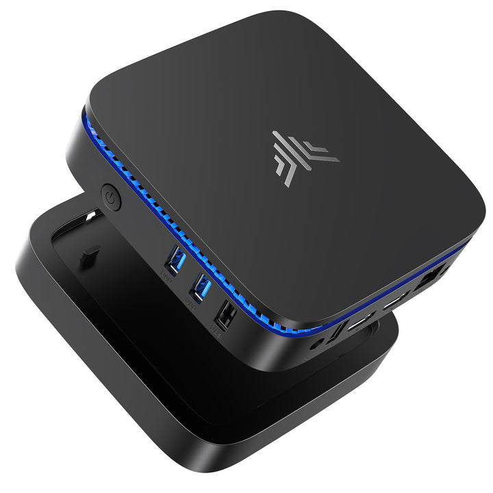 Mini PC Windows 10 Pro,NiPoGi 8GB RAM 128GB Rom Mini Desktop PC Ιntel Celeron J3455, Mini Computer U