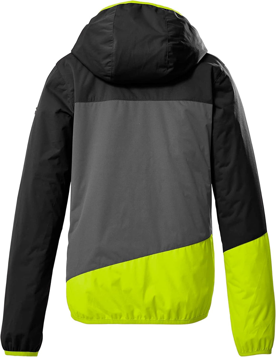 Killtec Jungen Kos 223 Bys Jckt 2-Lagen-Funktionsjacke/Outdoorjacke mit Kapuze, 140 Schwarz