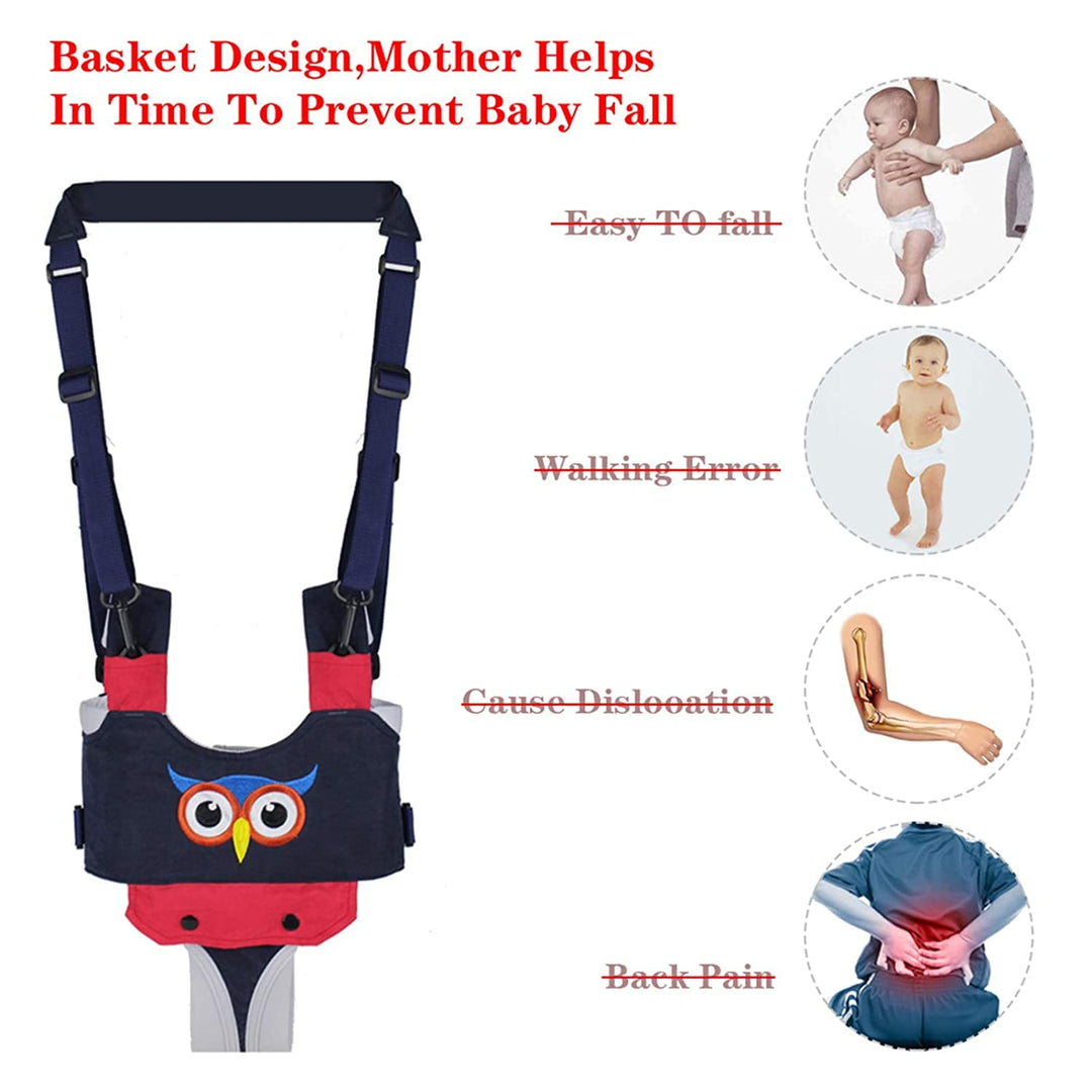 IULONEE Lauflernhilfe Gehhilfe für Baby Stehen Gehen Lernen Helfer Walker Sicherheitsleinen mit Sich