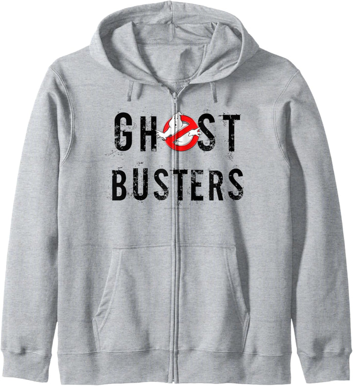 Ghostbusters Static Logo Text Kapuzenjacke