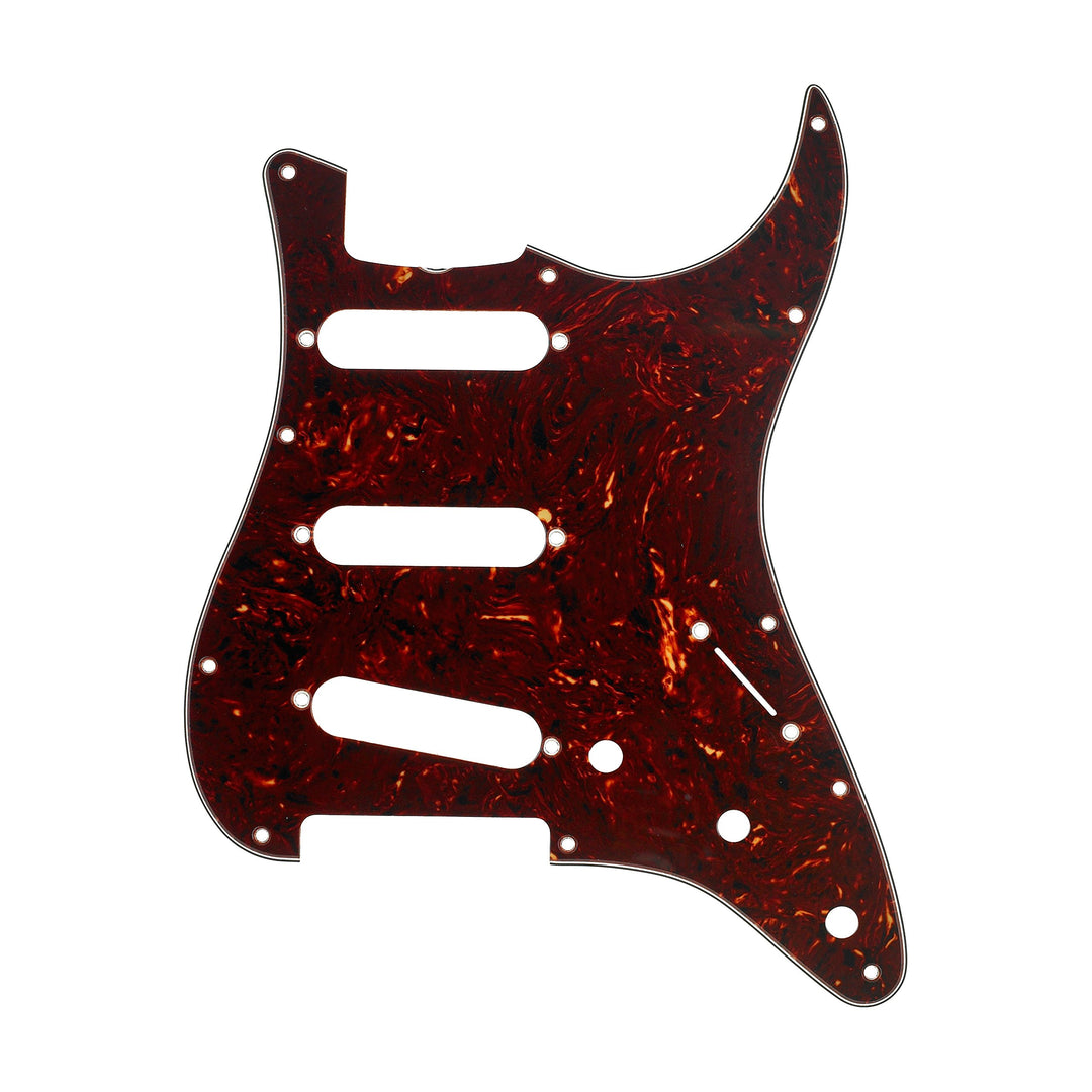 Fender Pickguard, Stratocaster® S/S/S, (mit Truss Rod Notch), 11-Loch-Vintage-Halterung, Schildkröte