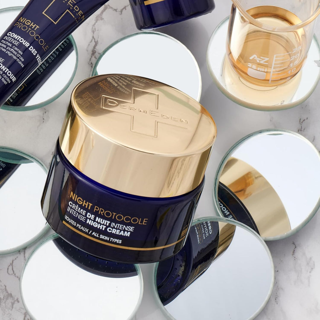 DermEden - Regenerierende Nachtcreme 50 ml - Fördert die Zellerneuerung für eine prallere, straffere