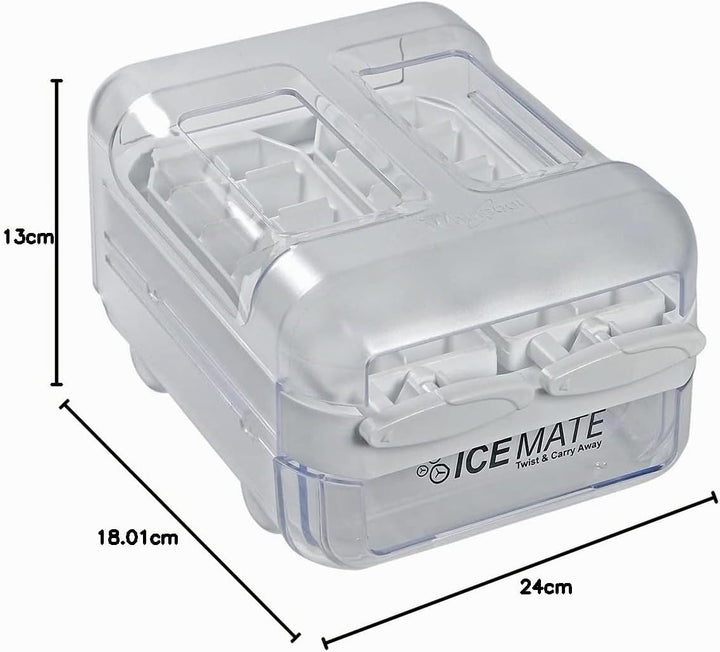 Wpro ICM101 Kühlzubehör, Ice Mate, Herausnehmbares Eisfach, Universell