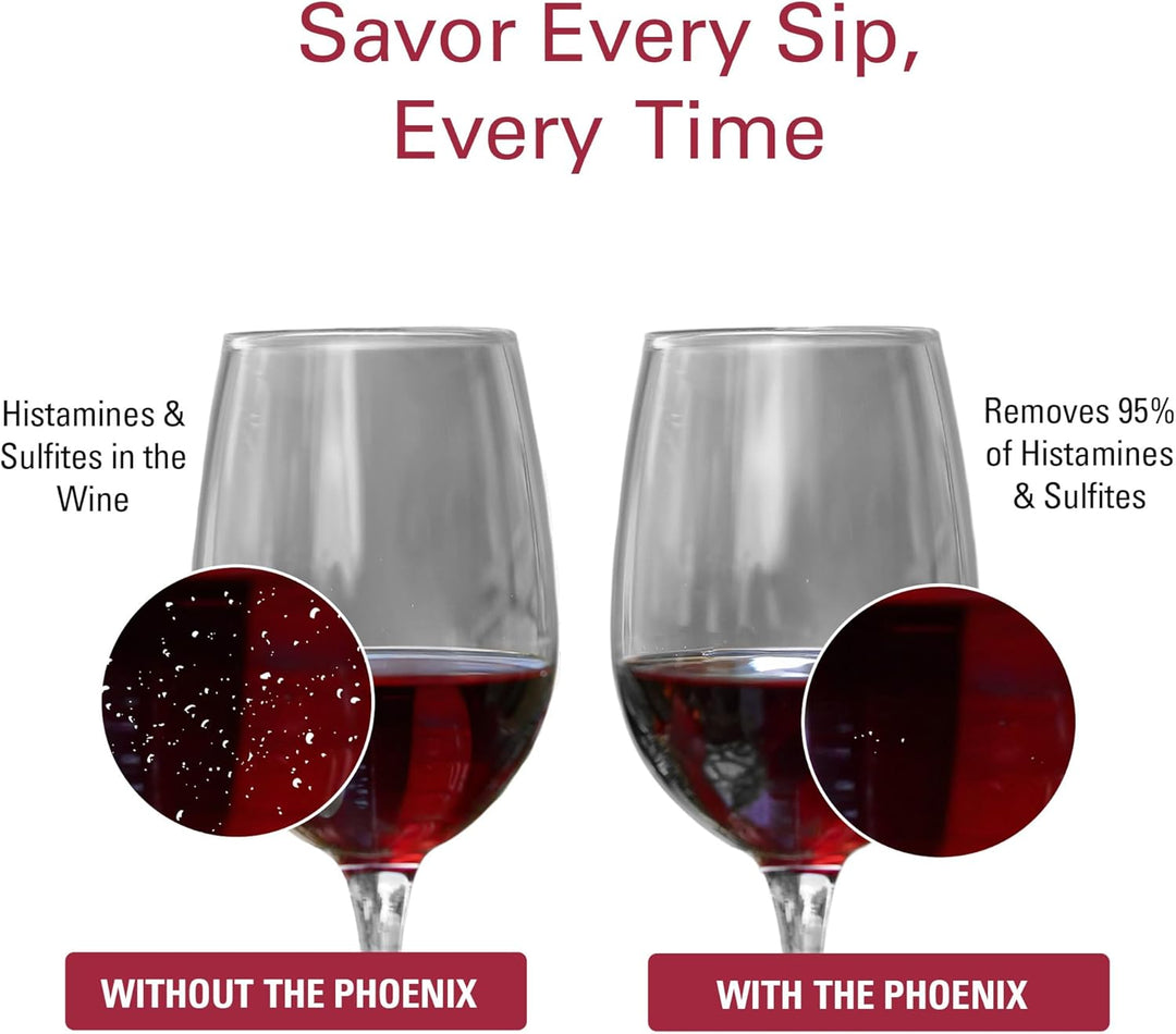 PureWine Phoenix Nachfüllpack für Weinfilter, 8 Stück 8 Count Pods, 8 Count Pods