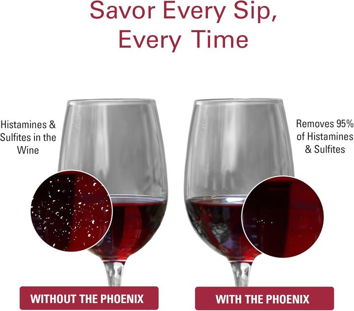 PureWine Phoenix Nachfüllpack für Weinfilter, 8 Stück 8 Count Pods, 8 Count Pods