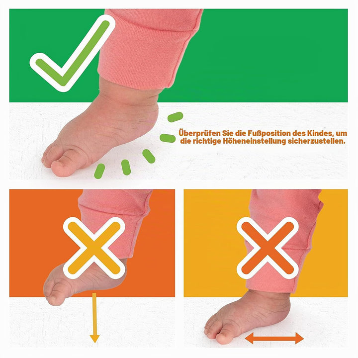 Brights Starts, Bounce Baby, Playful Palms, 2 In 1 Aktivitätshüpfer, Spielzentrum &amp; Spieltisch, Lich