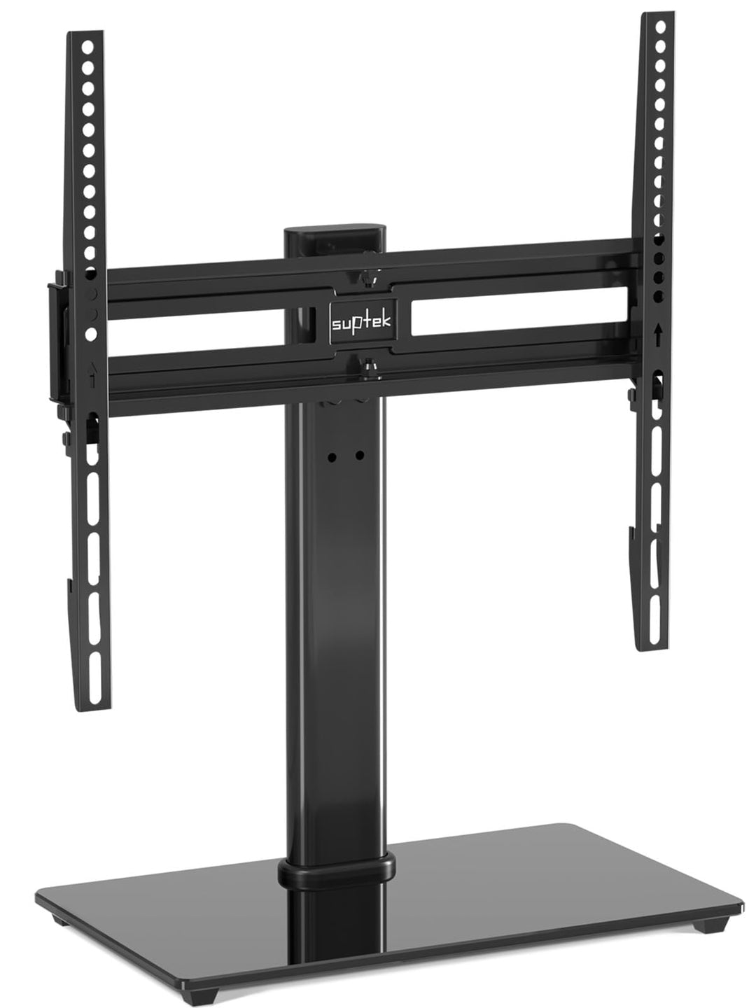 suptek TV Ständer Schwenkbar for 26-55 inch LED OLED Flat Curved Screens bis zu 50 KG, TV Stand höhe