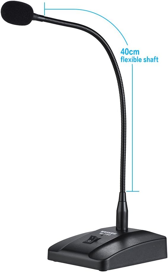 Btuty Kabelgebundenes Kondensatormikrofon mit Nierencharakteristik mit 3 m XLR-auf-0,64 cm abnehmbar