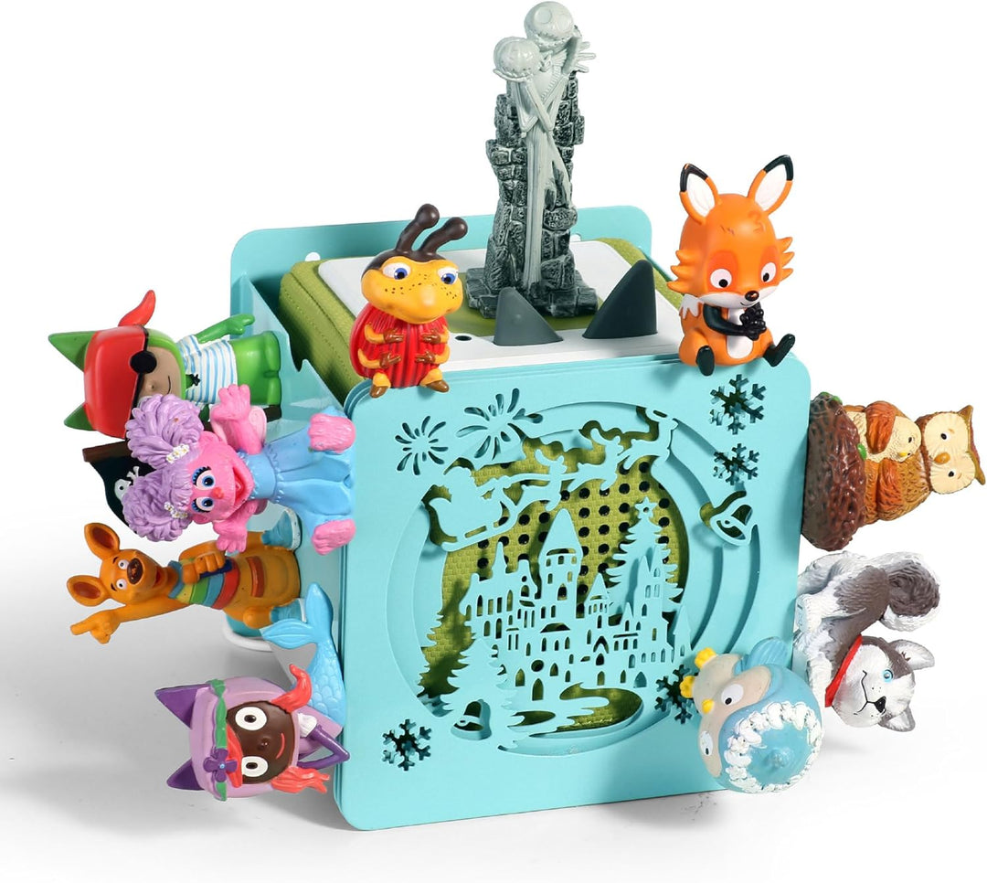 Metall Tonie Regal vollständig magnetisches Toniebox Regal Tonie aufbewahrung für bis zu 25-40 Figur