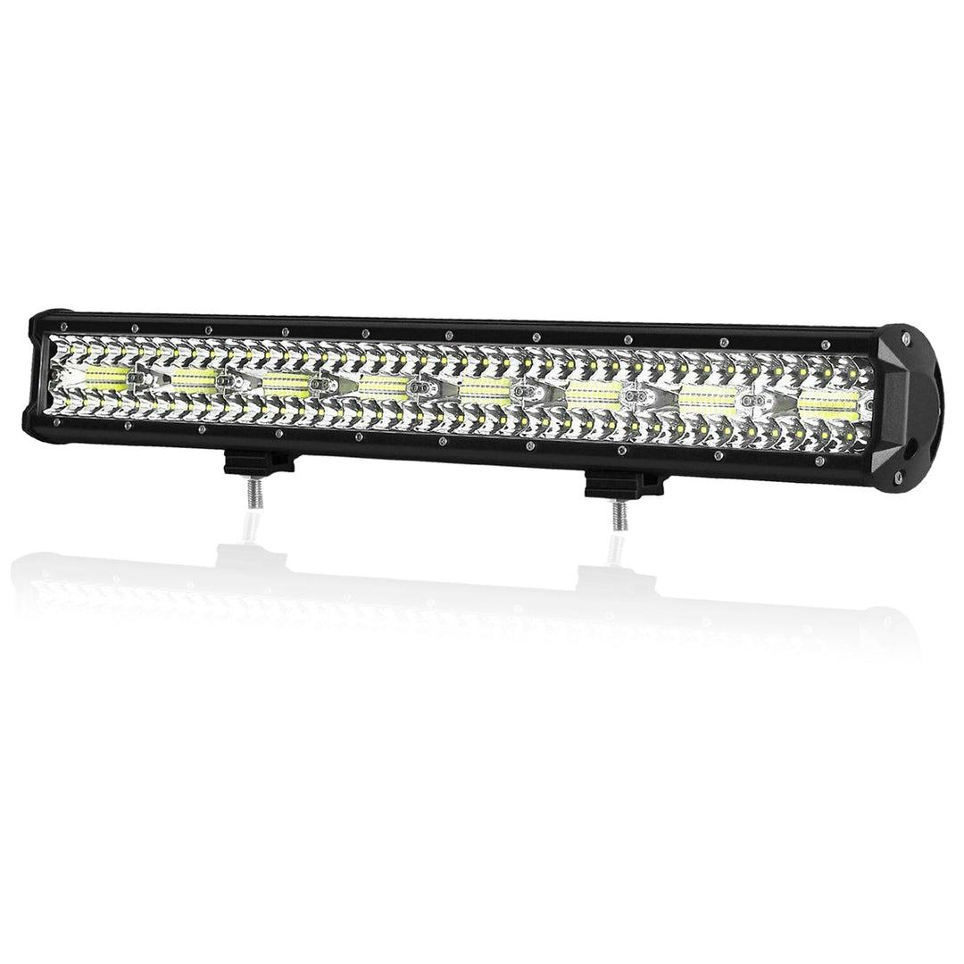 PICAA 23 Zoll 480W LED Lightbar Tri-Reihe LED Lichtbalken Arbeitsscheinwerfer 12V 24V 6000K Weiss Wa
