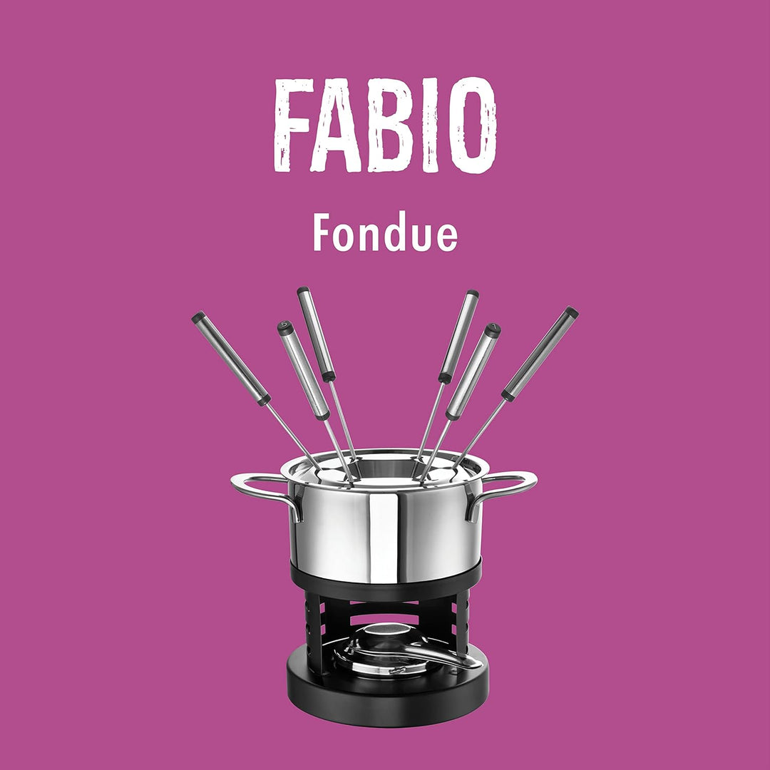 ROHE Germany 208291-16 Fabio Fondue, 16 cm, Edelstahl, 2.2 liters