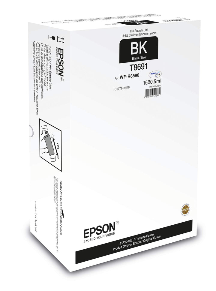 Epson C13T869140 passend für WFR8590DTWF Tinte schwarz 1520,5ml, XXL