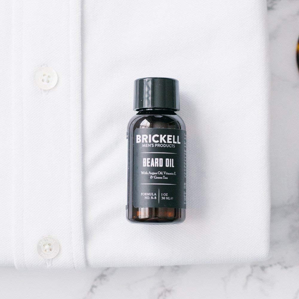 Brickell Men’s Bartöl für Männer – 30 ml – Natürlich und Organisch