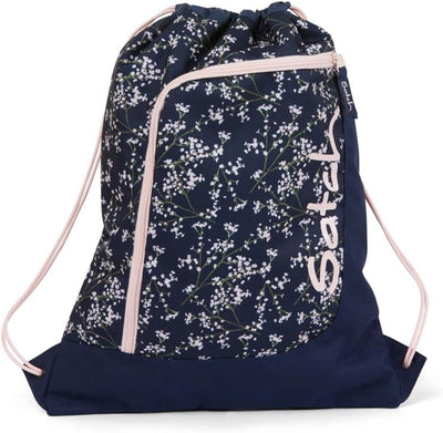 satch Match Schulrucksack Set 3tlg. inkl. Schlamperbox u. Sportbeutel Bloomy Breeze, Bloomy Breeze