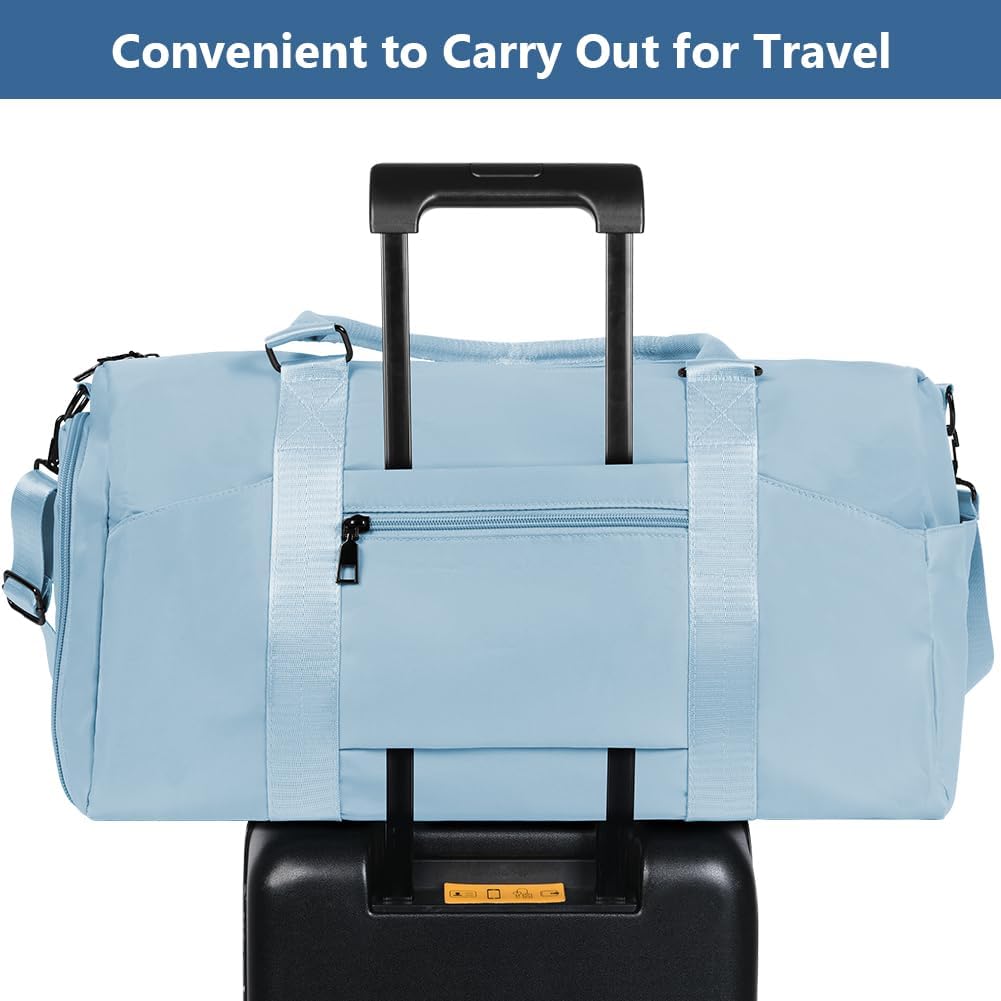 Flintronic Sporttasche Reisetasche, Reise Duffel Bag, Sport Duffel mit Schuhfach & Nassfach, wasserd