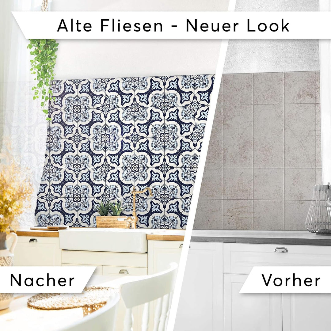 CREATISTO Mosaik-Fliesen Fliesensticker Fliesenfolie - Hochwertige Sticker Aufkleber für Wandfliesen