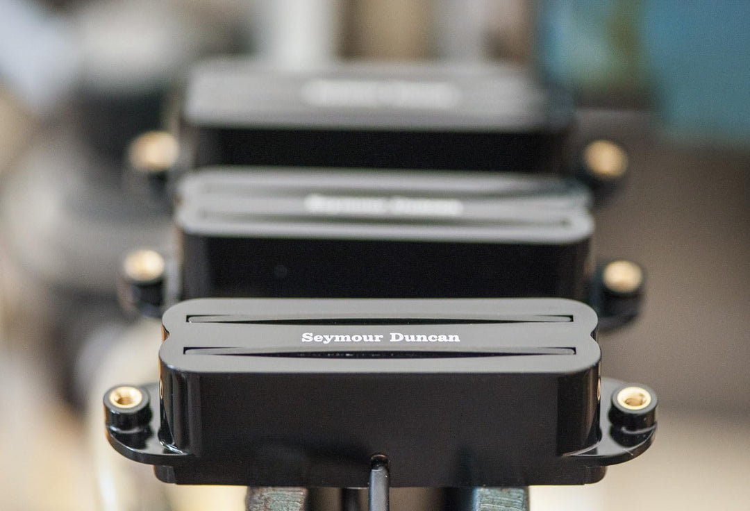 Seymour Duncan SHR-1N Humbucker Single Size Hot Rails Strat-Mikrofon für E-Gitarre Schwarz