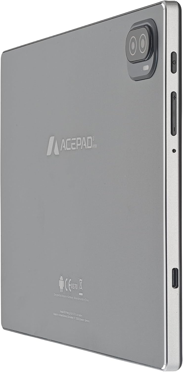 Acepad A145 (10,1 Zoll) Tablet, 1920x1200 Full HD, 6GB RAM (+6GB), 128GB Speicher, Android, LTE Dual