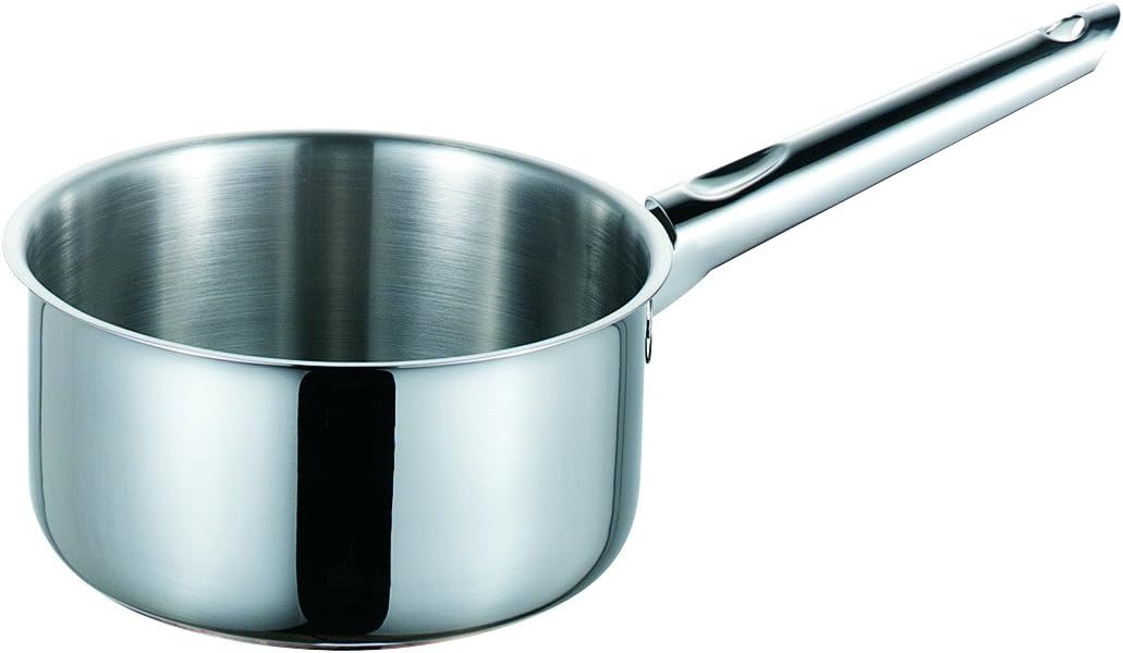 Schulte-Ufer Romana i Stieltopf, Edelstahl, Silber, 16cm
