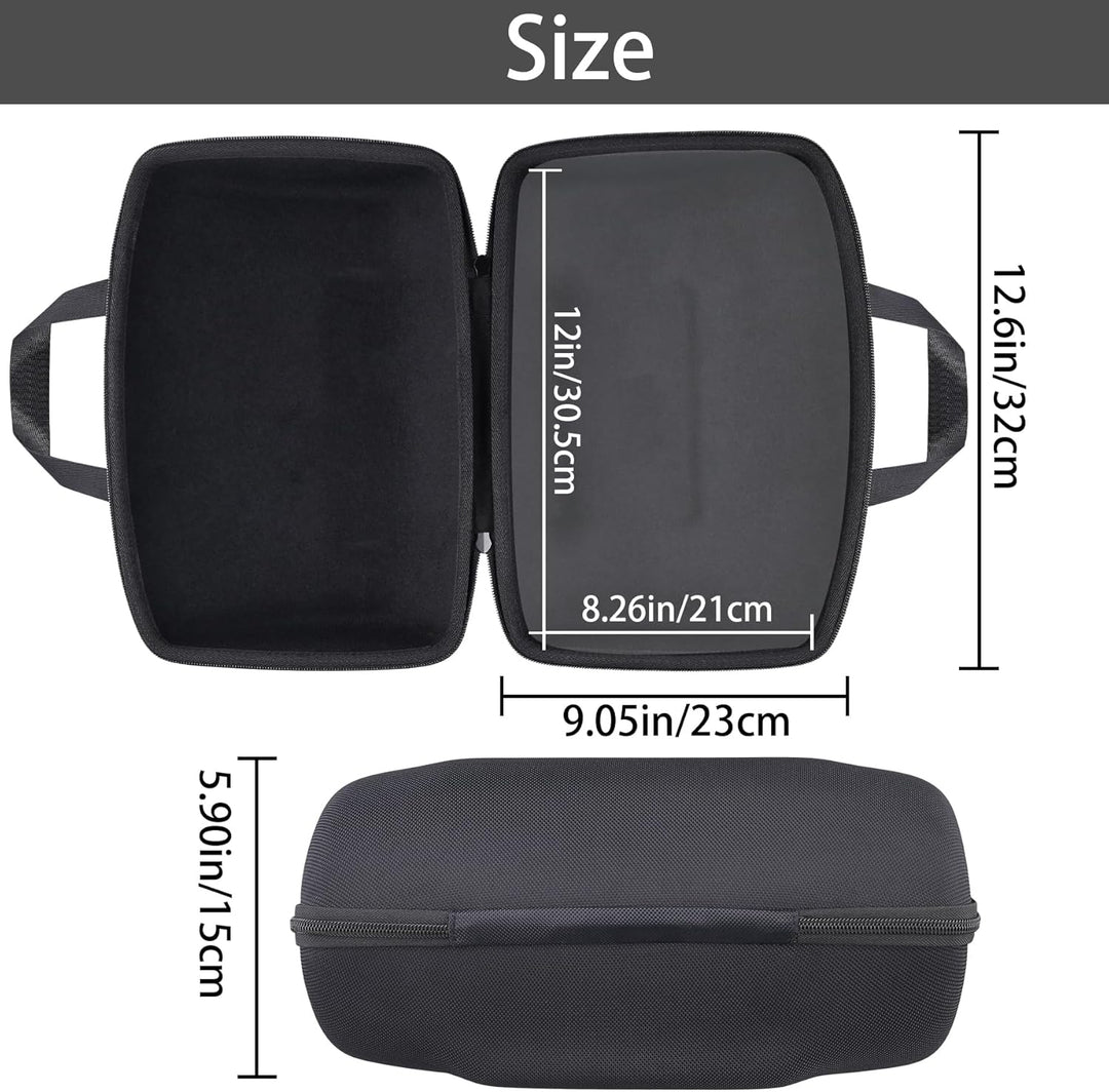 Khanka Hartschalenkoffer Ersatz für JBL Xtreme 4 tragbarer Bluetooth-Lautsprecher, nur Hülle (schwar