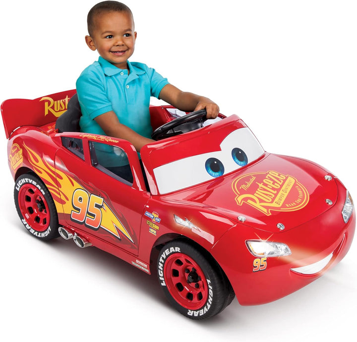 Huffy Disney Cars Lightning McQueen Elektro-Fahrzeug - 6V batteriebetriebener motorisierter Fahrspas