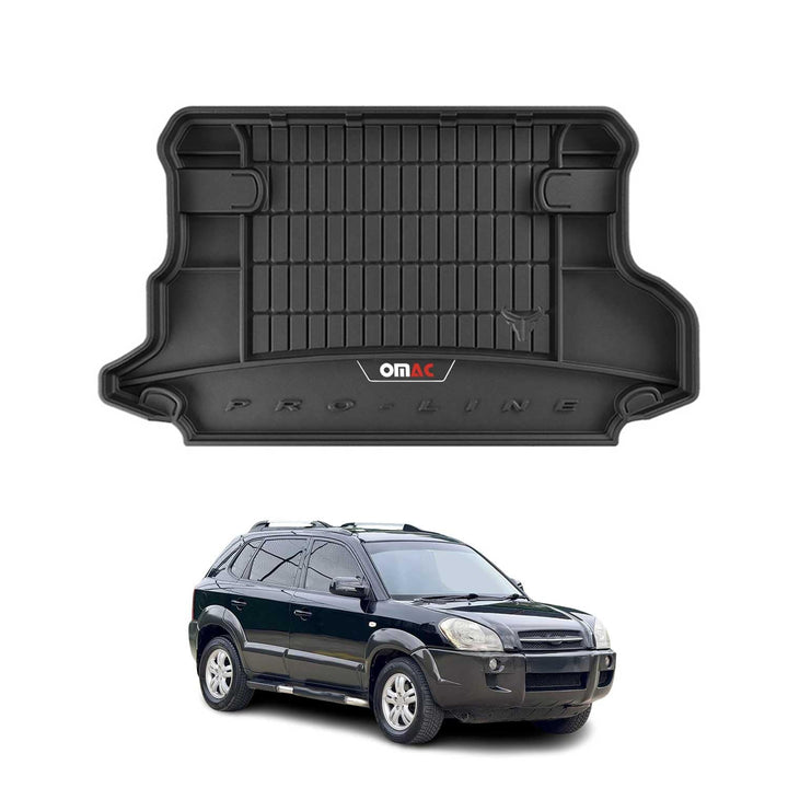 OMAC Gummi Kofferraumwanne kompatibel mit Hyundai Tucson 2004-2009 TPE Laderaumwanne