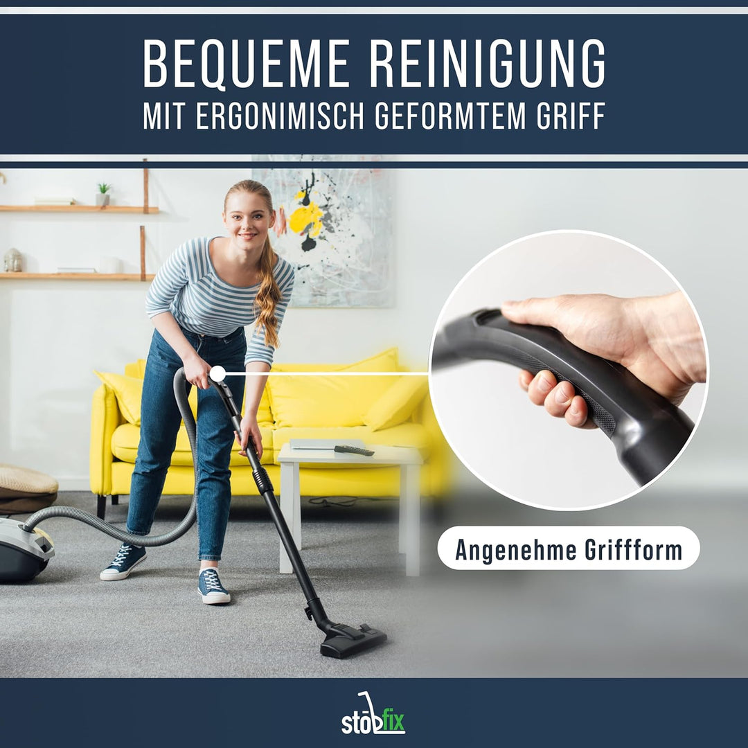 Handgriff Ersatzteil für Miele Staubsauger 35mm Griffrohr Schlauchgriff für Mielestaubsauger Zubehör