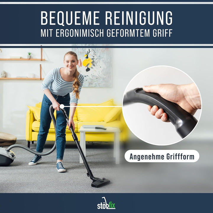 Handgriff Ersatzteil für Miele Staubsauger 35mm Griffrohr Schlauchgriff für Mielestaubsauger Zubehör
