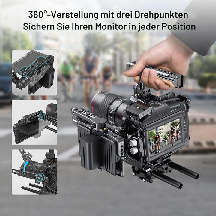 SMALLRIG verstellbare EVF-Halterung mit NATO-Klemme - MD3507