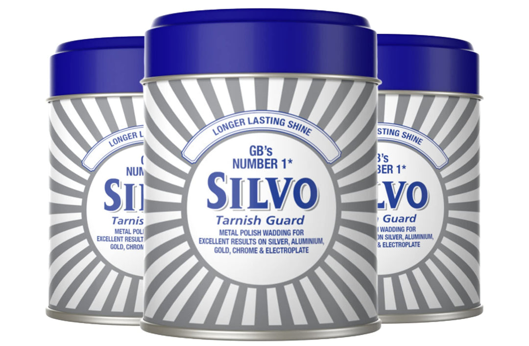 Silvo Polierwatte als Anlaufschutz für Silber, 3er Pack