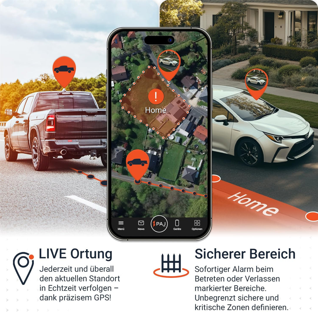PAJ GPS USB GPS Finder 4G - mini GPS Tracker für Autos, Fahrzeuge & LKW´s - Stromversorgung über Zig