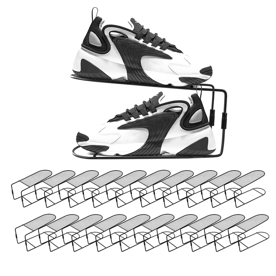 Schuhstapler Platzsparend Schuhorganizer Schuhregal Für Schränke Schuhaufbewahrung Platzsparend Schu
