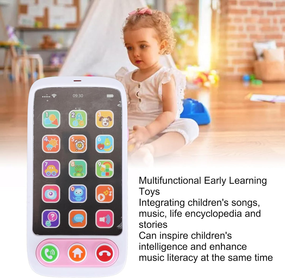 Spass Beim Lernen von Kindern Handyspielzeug, Musik -Klänge für Kleinkind -Baby -Jungen Mädchen, Int