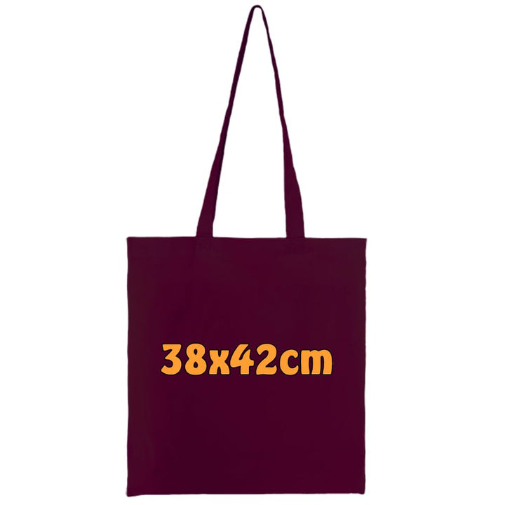 Cottonbagjoe (10, 25, 100, 250 Pack Baumwolltasche zum Bemalen | mit Zwei Langen Henkeln | 38x42cm |