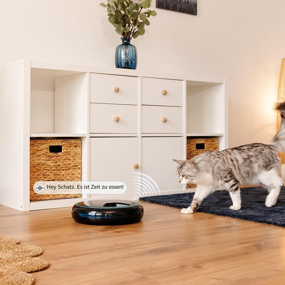 Cecotec Pumba 1600 Purrfect Meal Automatischer Futterspender für Haustiere, Fassungsvermögen 1,6 l,